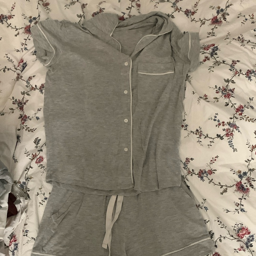 sleepwear shirt / shorts set stars above